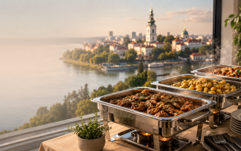 Dostava toplih jela Beograd - ketering koji stize na adresu spreman za servis